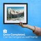 Painting4Real; Alpine Morning Painting4Real Acrylic Paint by Video Kit with Video Tutorials - How to Paint with Acrylic Paint Set for Adults, Learn to Paint Alpine Morning - 9 Peices Painting Set for Adults, Beginners, Art Lovers; Category:Canvas Painting Kits; Image:6